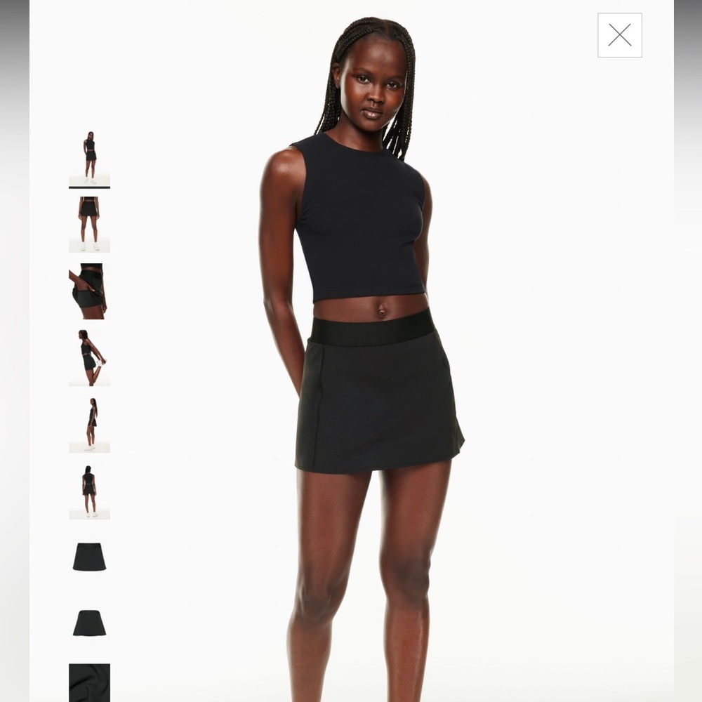 Tna Slick Court Micro skirt